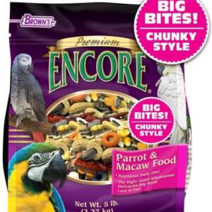 FM Brown’s Encore Premium Chunky Style Parrot Food