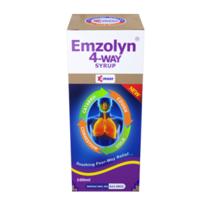 Emzor Emzolyn 4-Way Syrup, 100ml
