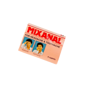 Mixanal For Headache & Toothache, 4 Caplets