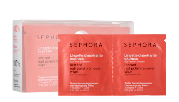 Sephora Instant Nail Polish Remover Wipes