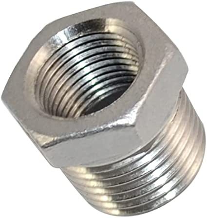 Adapter, 1/2NPT male to 3/8NPT female - available on request