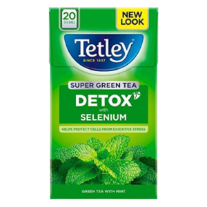 Tetley Super Green Tea Detox With Selenium