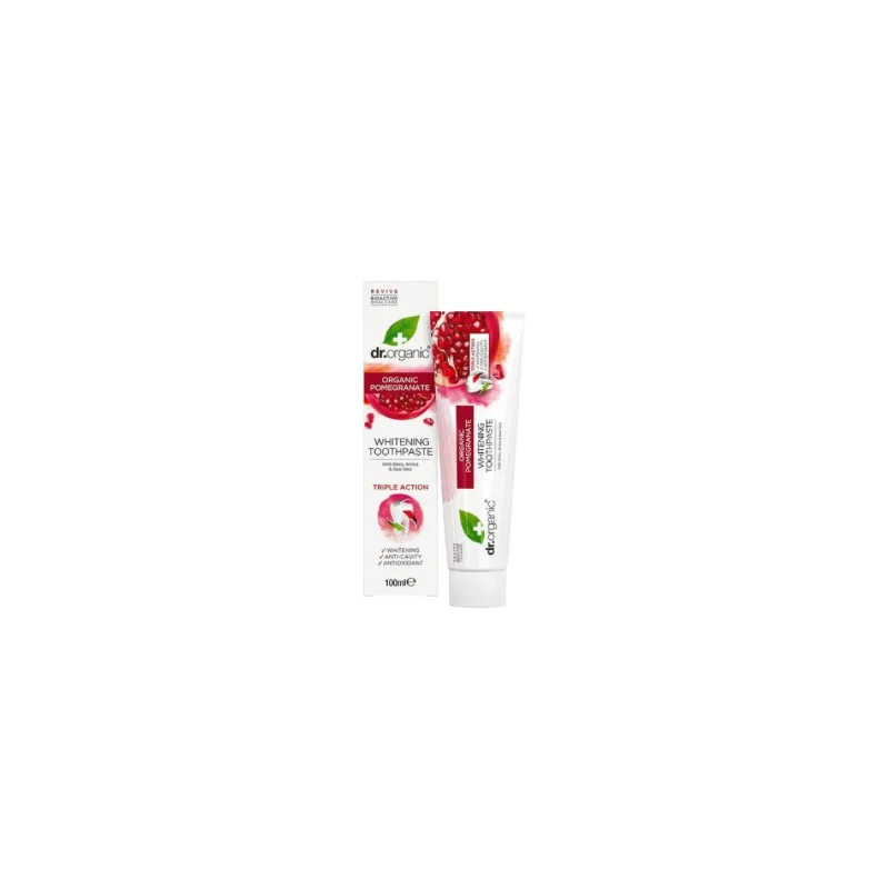 Dr Organic Pomegranate Whitening Toothpaste