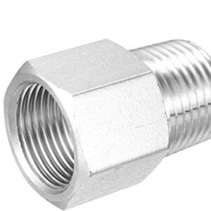Adapter, 1/2NPT male to M20X1.5 female hand-tight quick connector - available on request
