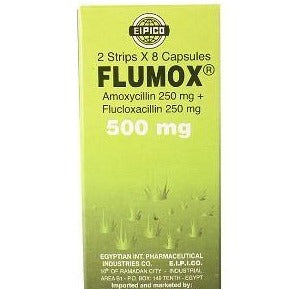 Flumox Capsules 500mg Amoxycillin Flucloxacillin