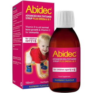 Abidec Multivitamin Syrup For Children (Aged 1-5 Years), 150ml