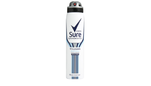 Sure Williams Racing Anti Perspirant