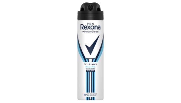 Rexona Williams Racing Anti Perspirant