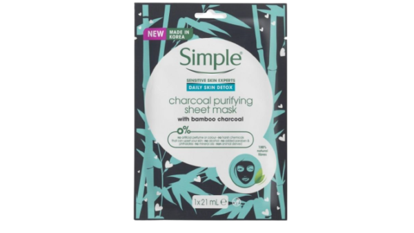 Simple Charcoal Purifying Sheet Mask
