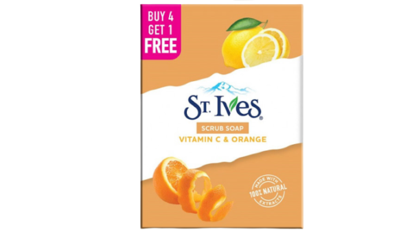 St Ives Scrub Soap Vitamin C & Orange