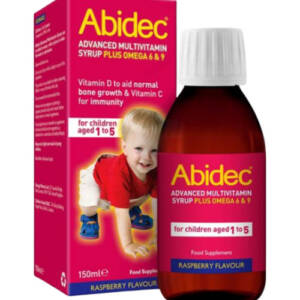ABIDEC SYR WITH OMEGA 150ML(AGE 1-5)