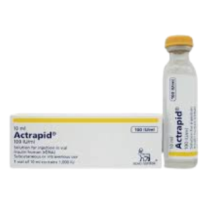 ACTRAPID HM 100IU X 10ML