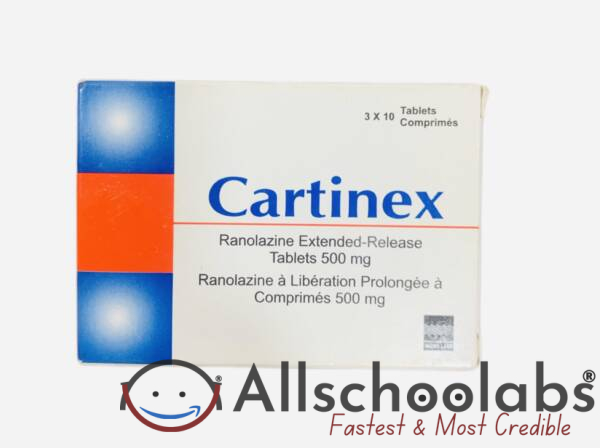 Cartinex 500 Mg (Ranolazine) Tablet