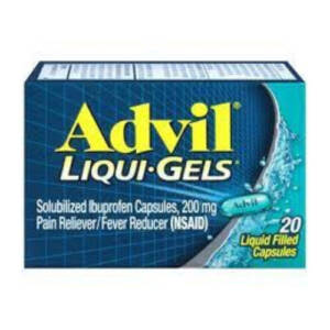 ADVIL LIQUID GEL200MG X 20CAPS