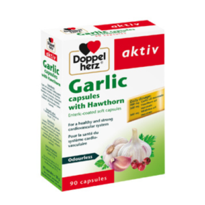 AKTIV GARLIC CAPS WITH HAWTHORN X 90CAPS