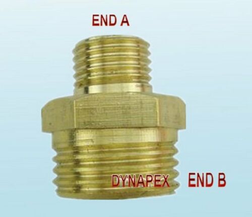Adapter, 1/2 BSP male to M14X1.5 male - available on request