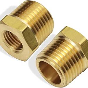 Adapter, 1/2NPT male to 1/4BSP female hand-tight quick connector - available on request