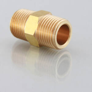 Adapter, 1/4BSP male to 1/4BSP male - available on request