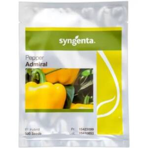 Admiral F1 Hybrid Sweet Pepper Seeds (Syngenta Sweet Pepper Variety)