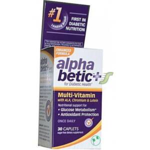 Alpha Betic Specialized Nutrition for Diabetics 30 Tablets