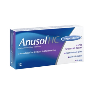 Anusol HC Suppositories, Pack of 12