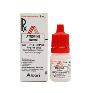 Atropine Sulphat Eye Drop treat eye condition called  Amblyopia - lazy eyes