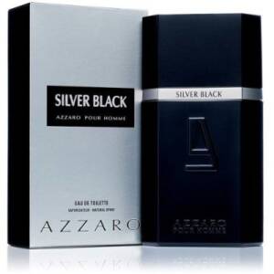 AZZARO SILVER BLACK EDT 100ML PERFUME FOR MEN