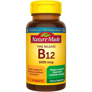 Nature Made Vitamin B 12 1000mcg (Time Release), 75 Tablets