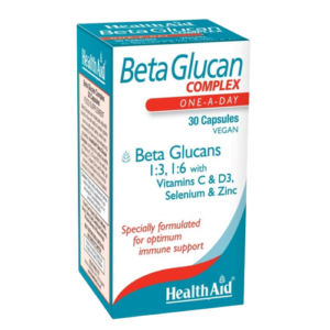 HealthAid Beta Glucan Complex One-A-Day, 30 Capsules