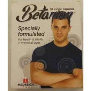 Betaman Improve Health and Vitality for Men 30 Capsules