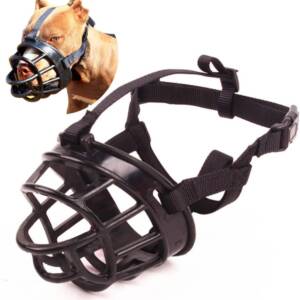 Breathable Dog Muzzle/Mouth Guard – Large