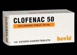 CLOFENAC 50MG BY 10 TABLETS