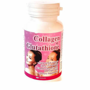 Collagen + Gluthatione anti-aging and lightening supplements
