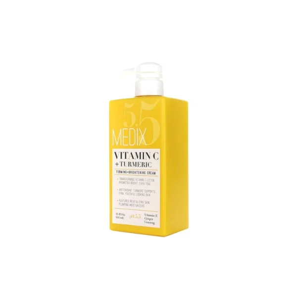 Medix 5.5 Vitamin C + Turmeric Firming + Brightening Cream 444ml