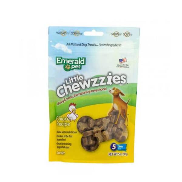 Emerald Pet Little Chewzzies Chicken Recipe Dog Treats