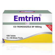 Emtrim Cotrimazole 10 Tablets Used to treat a wide variety of bacterial infections
