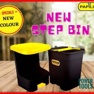 PLASTIC STEP ON PEDAL BIN