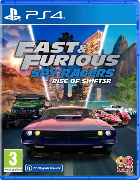 Fast & Furious Spy Racers Rise of Sh1ft3r PS4