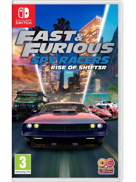 Fast & Furious Spy Racers Rise of Sh1ft3r Nintendo Switch