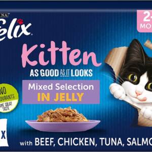 Felix Original Kitten wet food (12 * 100g)