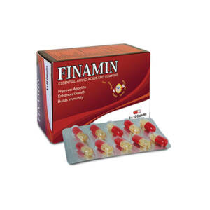 Finamin Capsules Essential Amino Acids and Vitamins