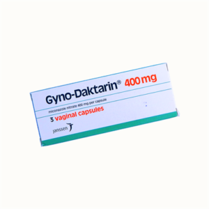 Gyno Daktarin Vaginal Capsules 400mg