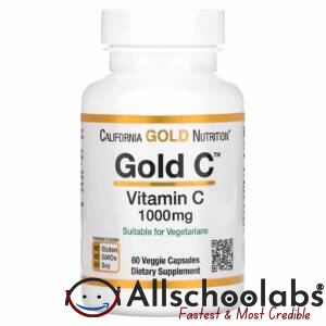 California Gold Nutrition, Gold C, USP Grade Vitamin C, 1,000 mg Capsules