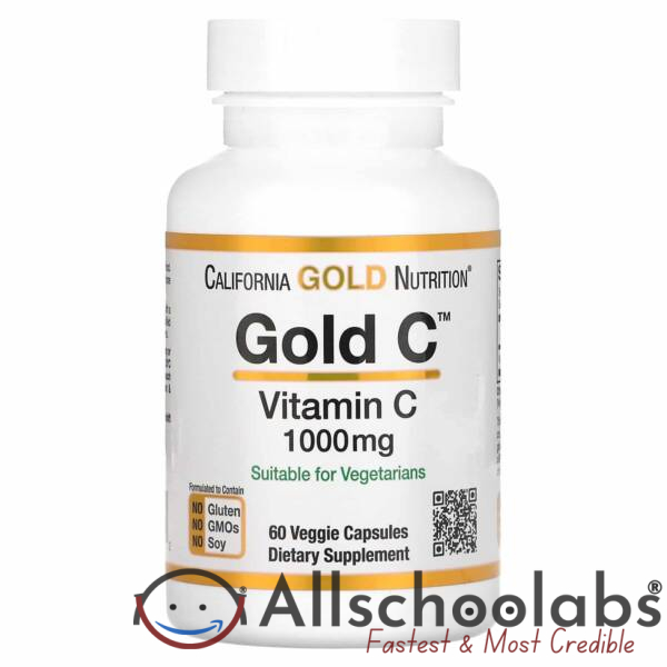 California Gold Nutrition, Gold C, USP Grade Vitamin C, 1,000 mg Capsules
