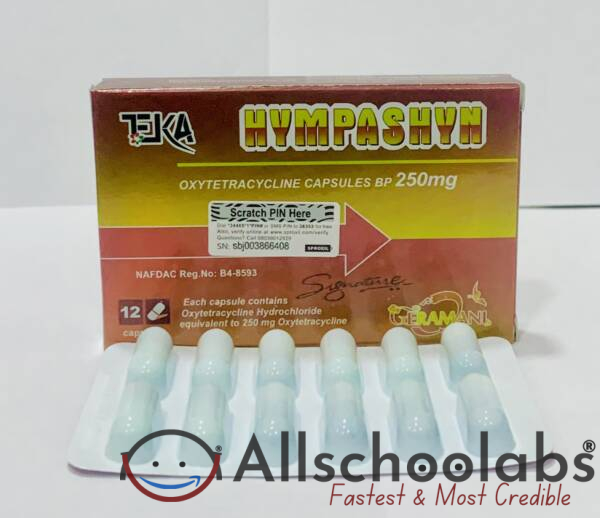 Hympashyn 250mg (Oxytetracycline)