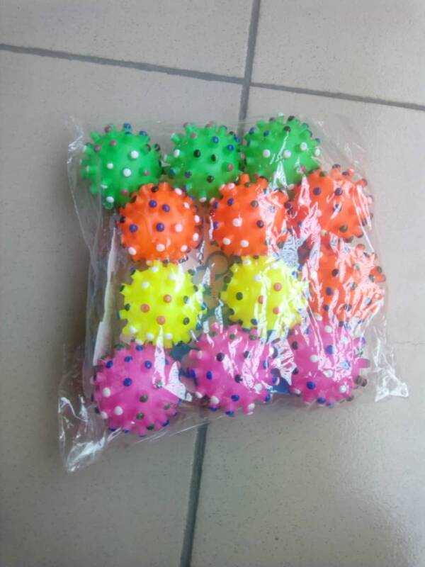 Light Ball Dog Toy – Spiky Squeak