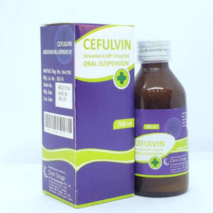 Cefulvin Griseofulvin 125mg/5ml oral suspension