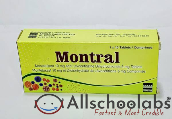 Montral Tablets (montelukast) X10