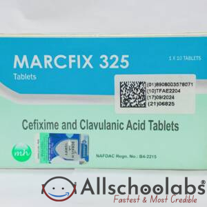 Marcfix 352mg Tablet ( Cefixime) X10
