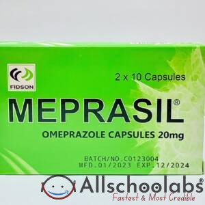 Meprasil 20mg Tablet (Omeprazole) X20